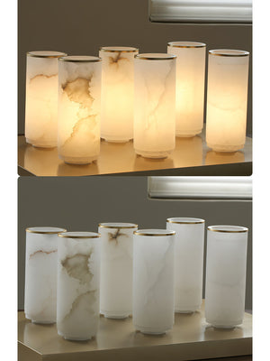Crestmoor Alabaster Vanity Sconce - Zonesus
