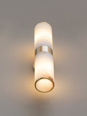 Crestmoor Alabaster Vanity Sconce - Zonesus
