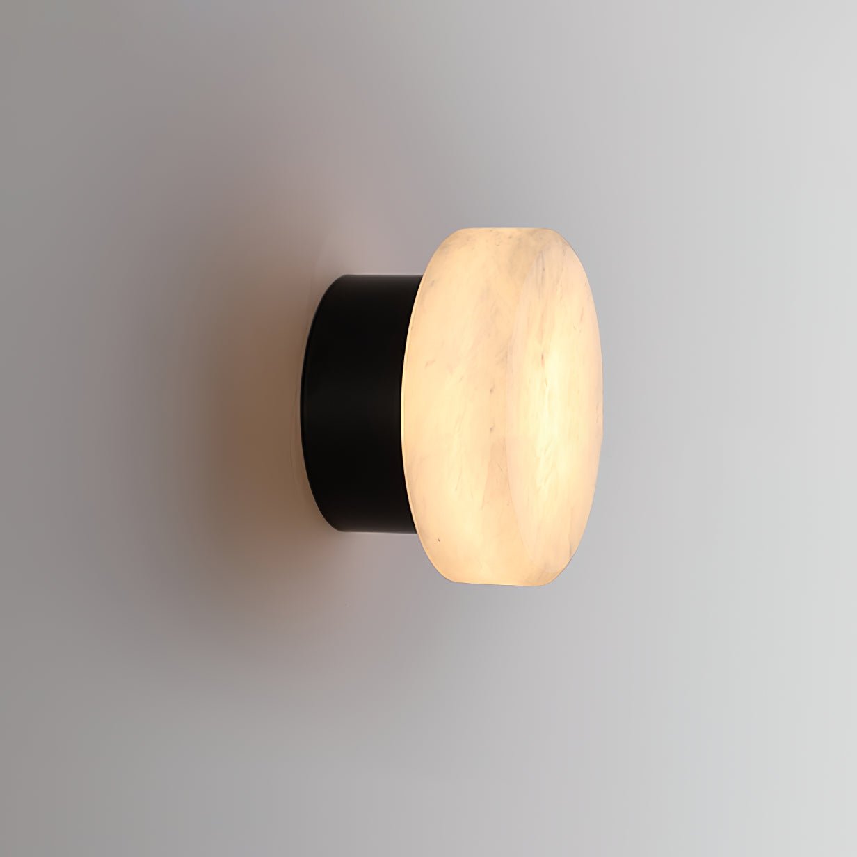 Cylindrical Alabaster Wall Lamp - Zonesus