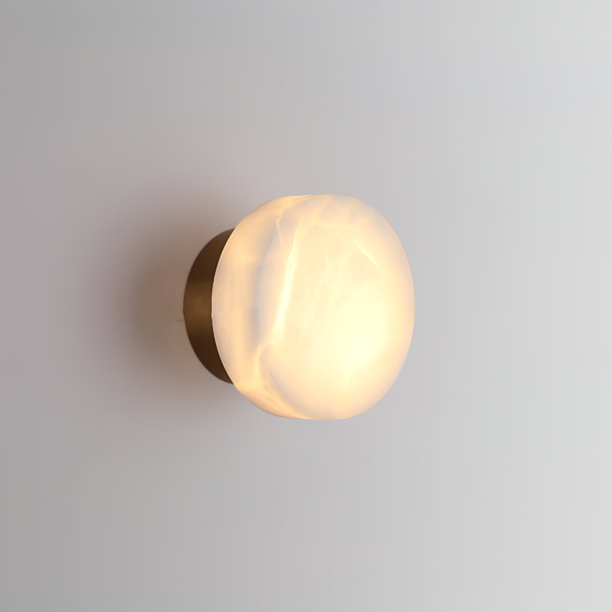 Cylindrical Alabaster Wall Lamp - Zonesus