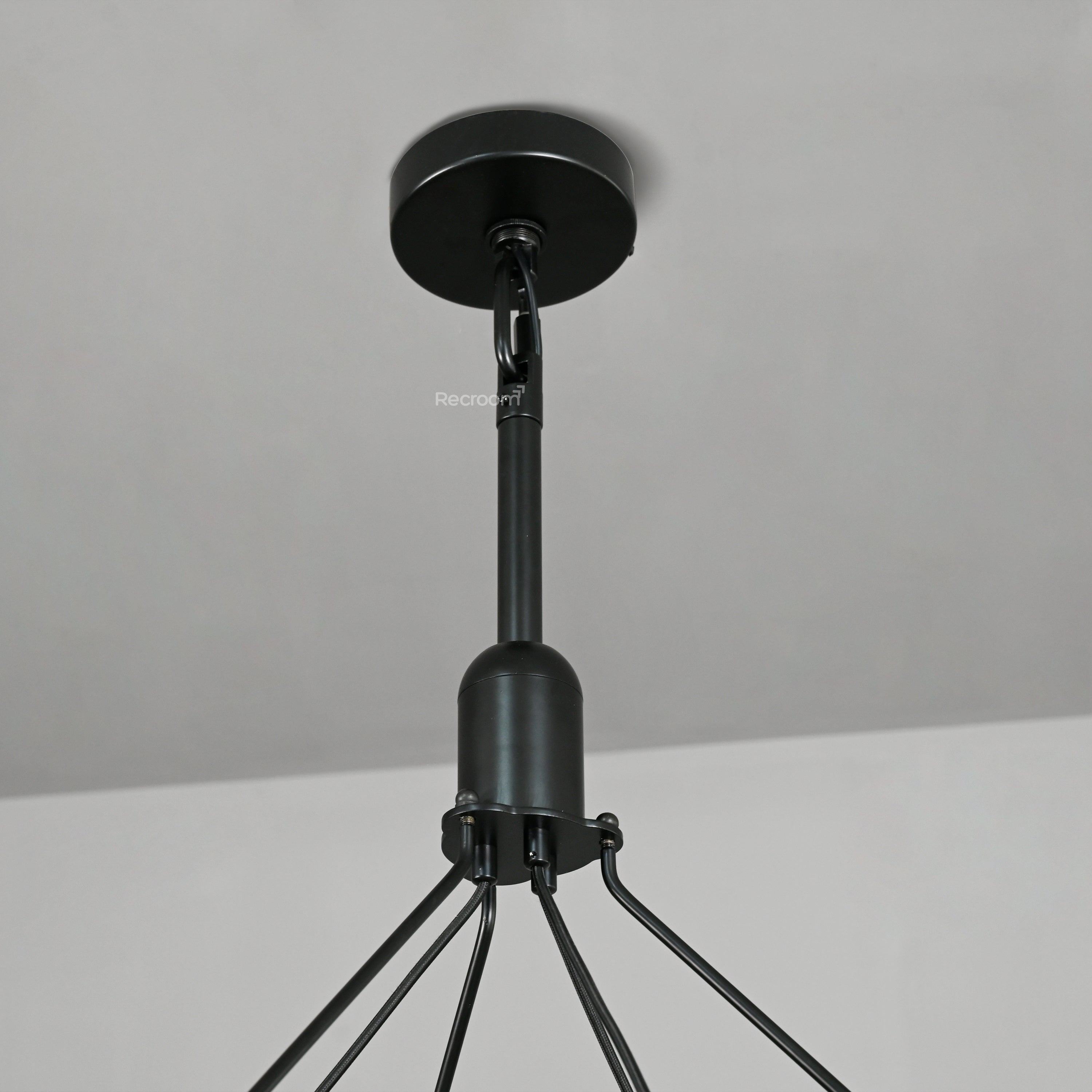 Caminon Vintage Filament Two-Tier Chandelier 63" - Zonesus