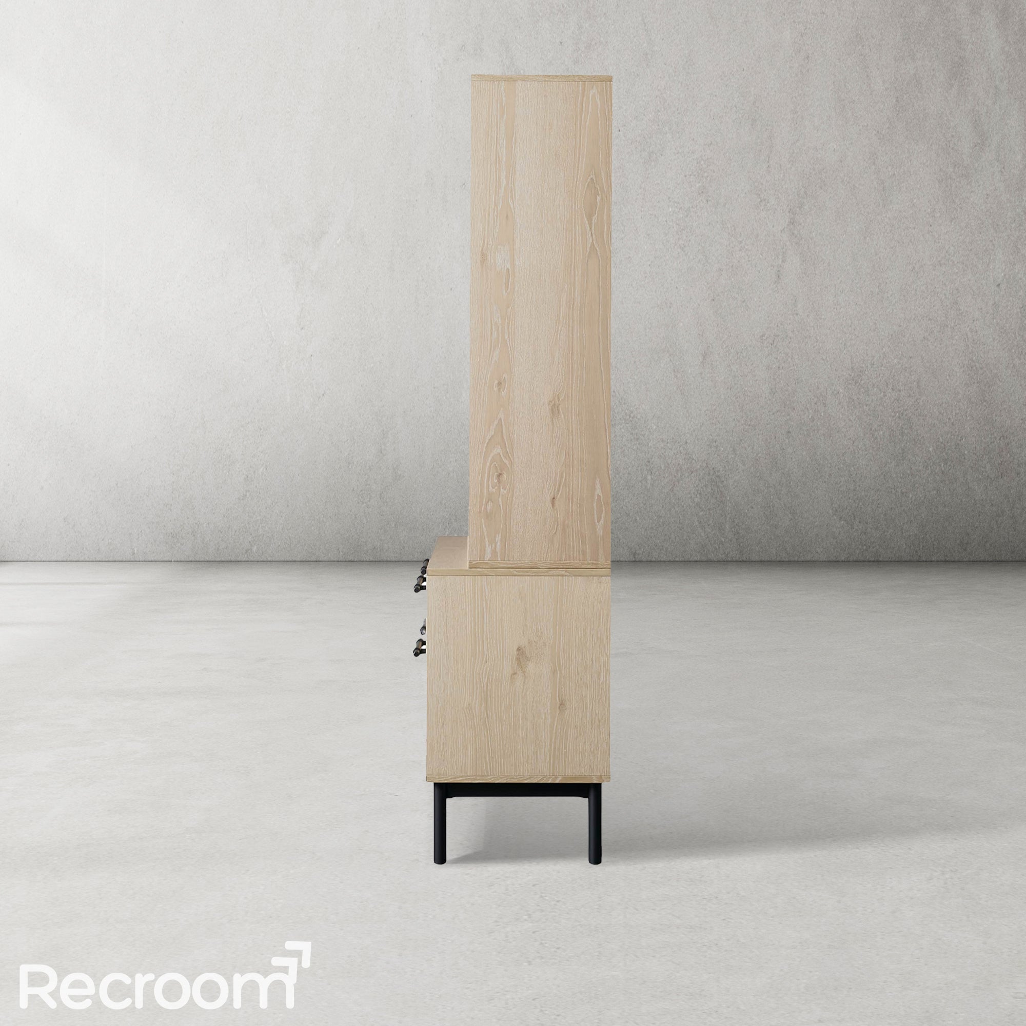Sullivo Single Bookcase with File Base - Zonesus