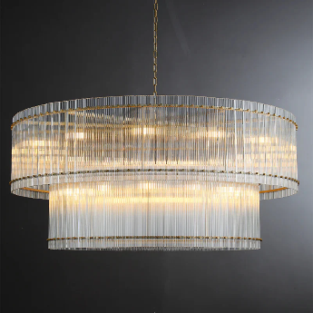 San Marcon Round Chandelier 22" 37" 48" 60" - Zonesus