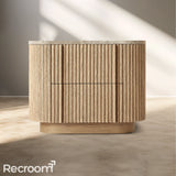 Muelholland Emperador Closed Nightstand - Zonesus