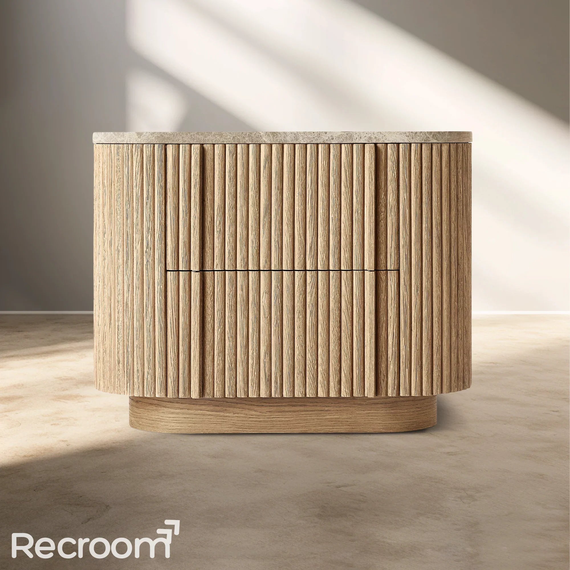 Muelholland Emperador Closed Nightstand - Zonesus
