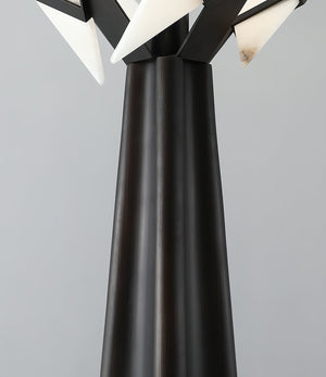 Drape Alabaster Floor Lamp - Zonesus