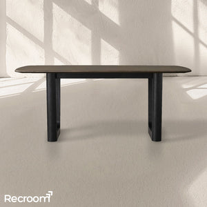 San Germani Wood Dining Table with Rennes Base - Zonesus