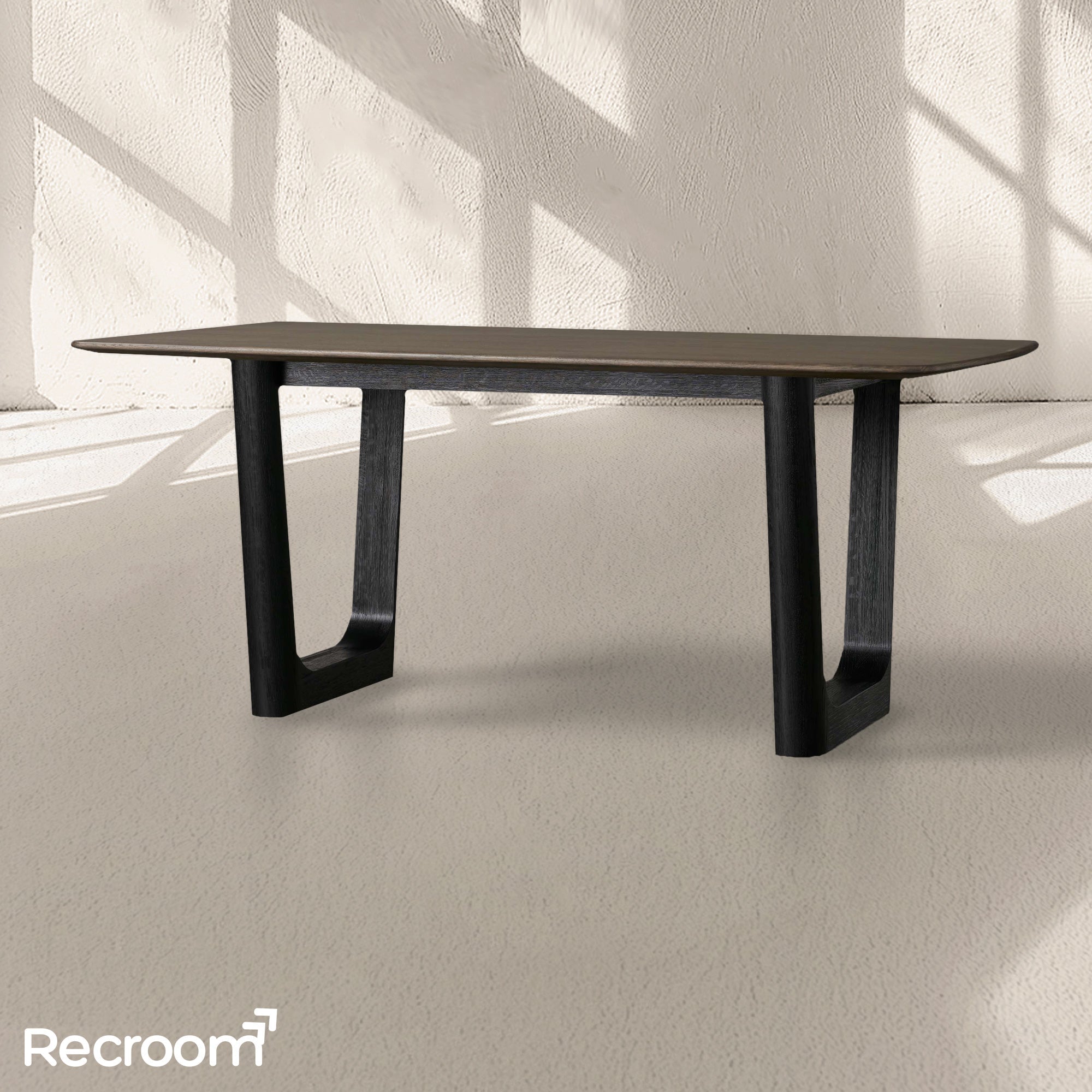San Germani Wood Dining Table with Rennes Base - Zonesus