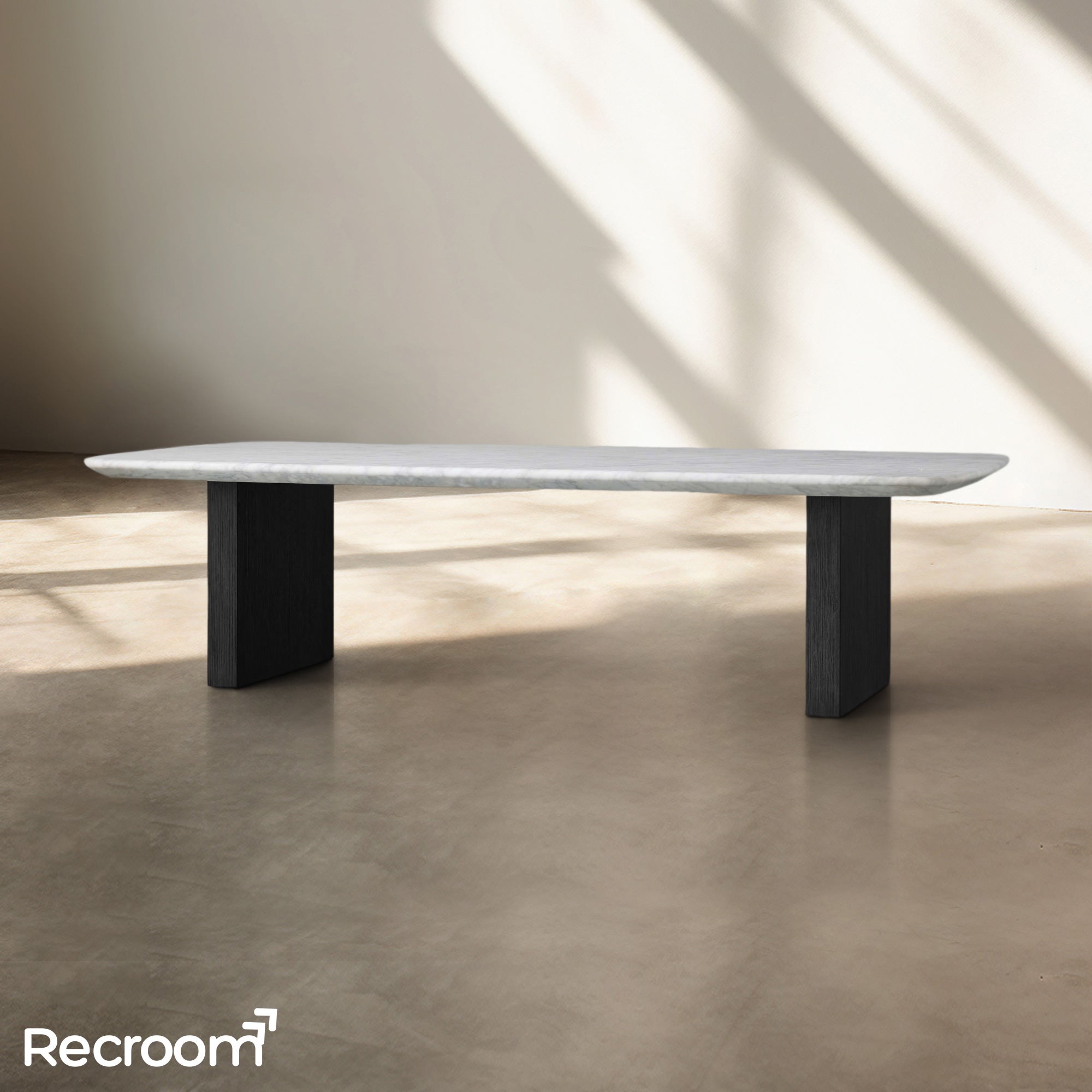 San Germani Stone Coffee Table with Clement Base - Zonesus