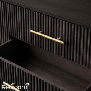 Finn Wood Sideboard with Drawers - Zonesus