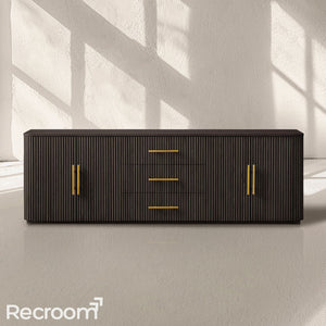 Finn Wood Sideboard with Drawers - Zonesus
