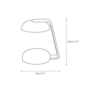 Electre Alabaster Table Lamp - Zonesus