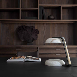 Electre Alabaster Table Lamp - Zonesus