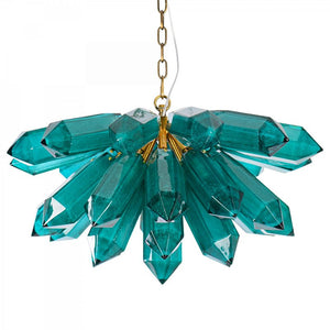Emerald Crystal Chandelier - Zonesus