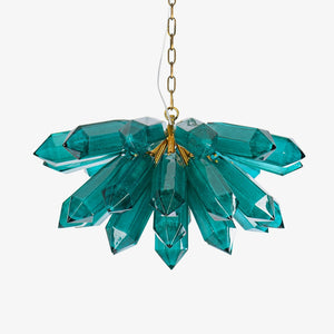 Emerald Crystal Chandelier - Zonesus
