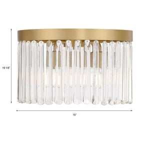 Guyton 4 Light Flush Mount - Zonesus