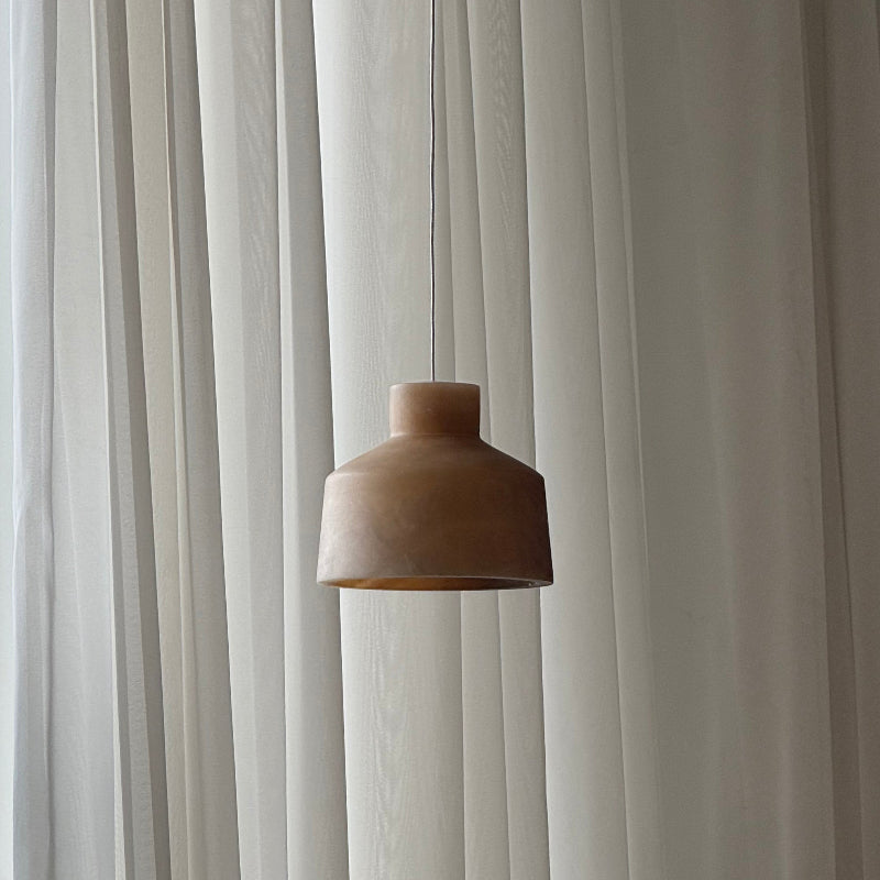 Etruscan Alabaster Pendant Lamp - Zonesus