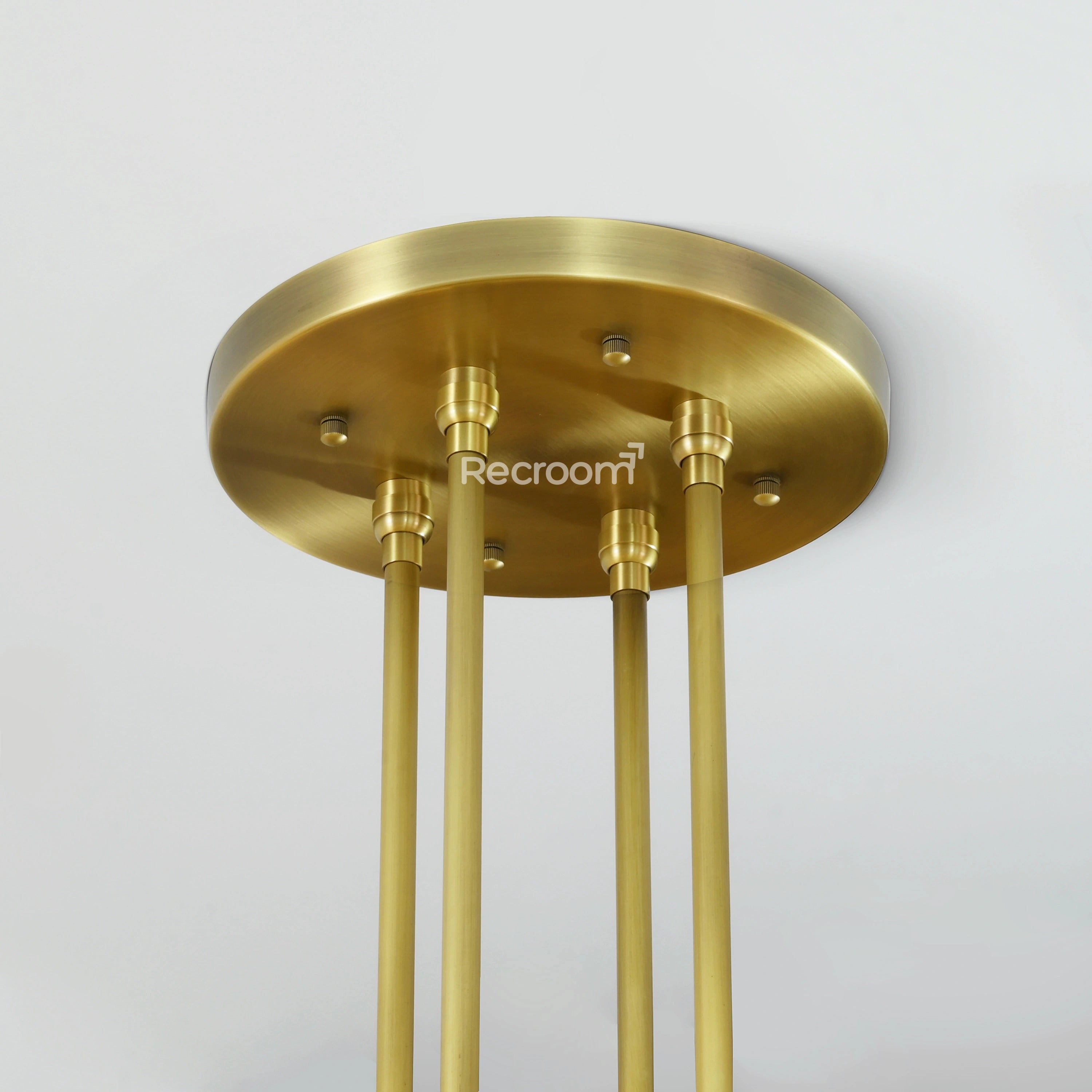 Arcachonest LED Round 2-Tier Chandelier 60" - Zonesus