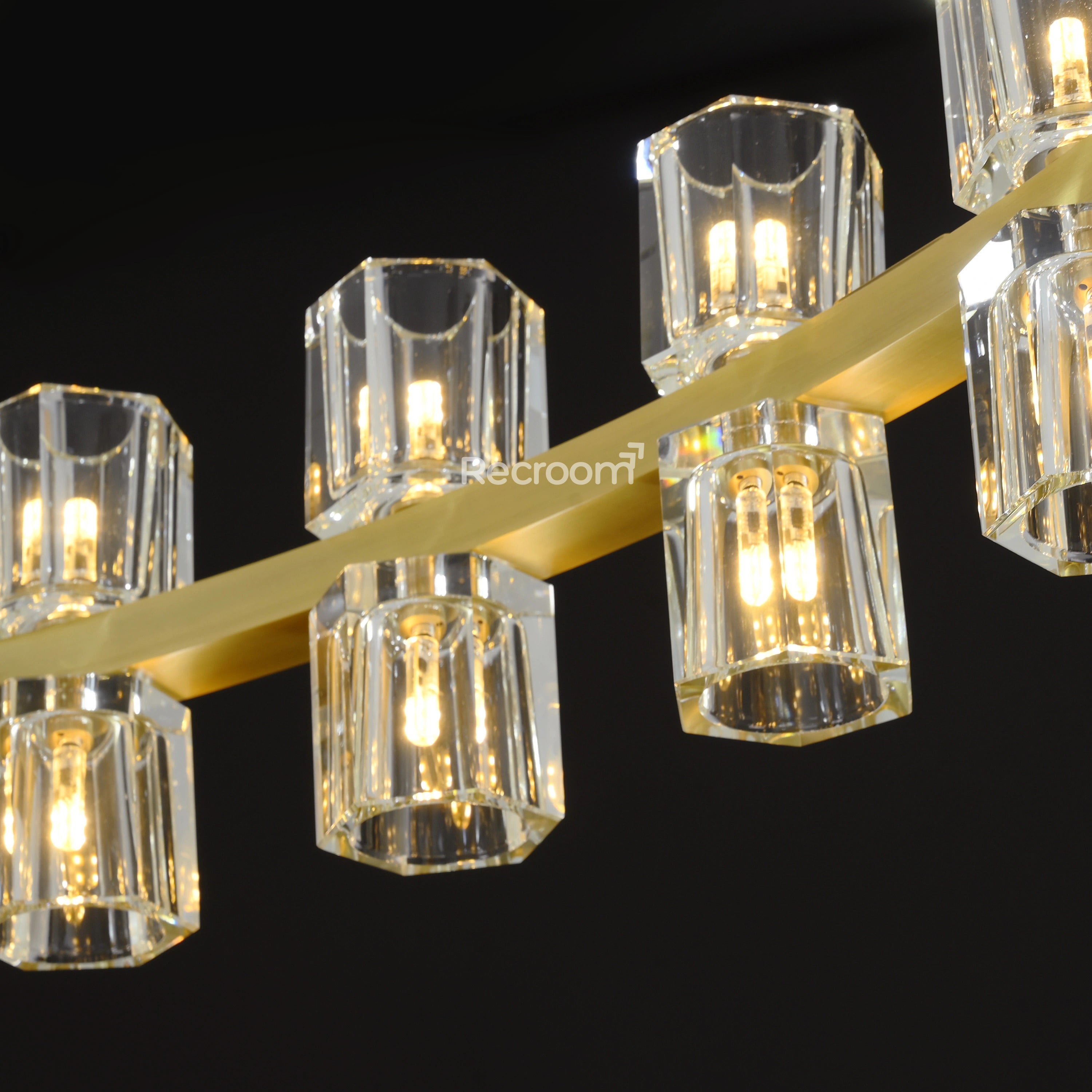 Arcachonest LED Round 2-Tier Chandelier 60" - Zonesus