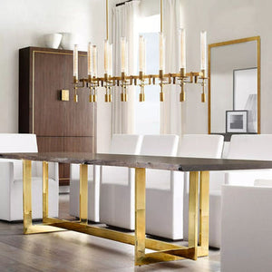 Fontanelle Linear Chandelier L 54“ - Zonesus