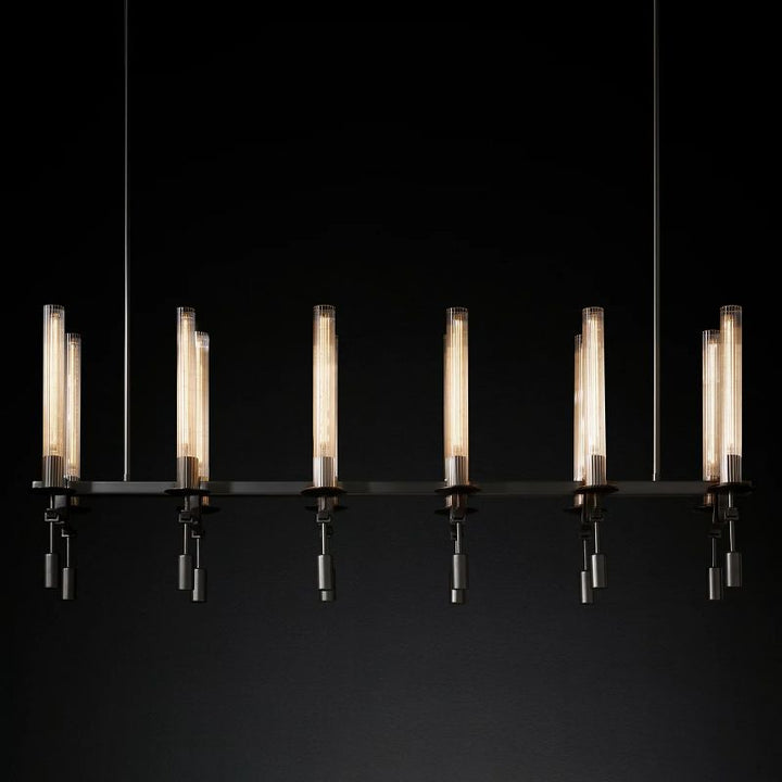 Fontanelle Linear Chandelier L 54“ - Zonesus