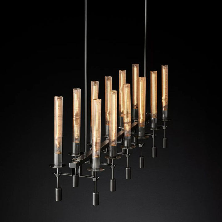 Fontanelle Linear Chandelier L 54“ - Zonesus