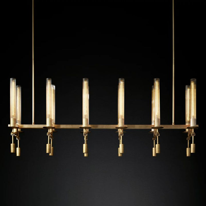 Fontanelle Linear Chandelier L 54“ - Zonesus