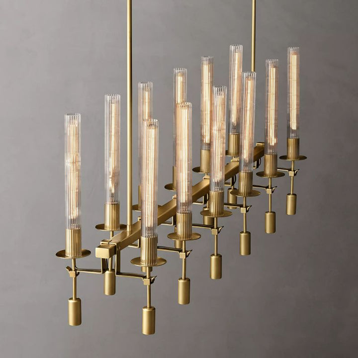 Fontanelle Linear Chandelier L 54“ - Zonesus