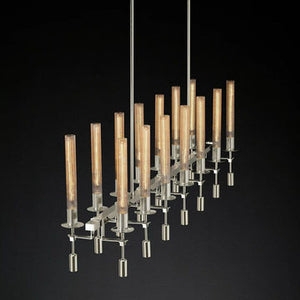Fontanelle Linear Chandelier L 66" - Zonesus