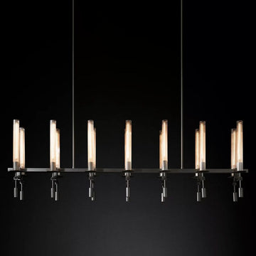 Fontanelle Linear Chandelier L 66" - Zonesus