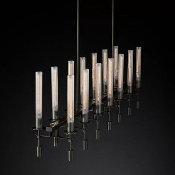 Fontanelle Linear Chandelier L 66" - Zonesus