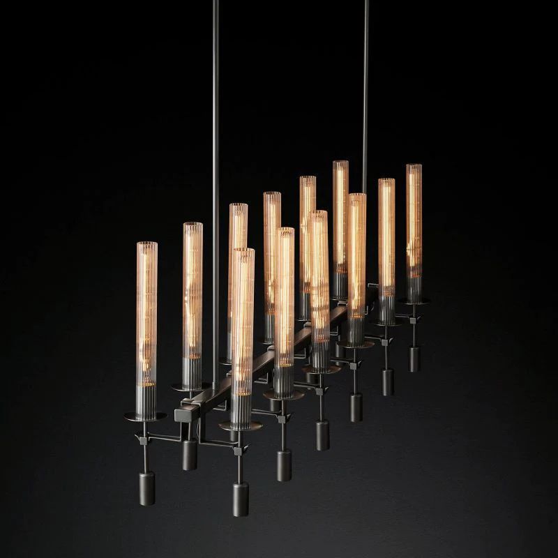 Fontanelle Linear Chandelier 54" - Zonesus