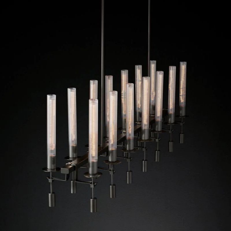 Fontanelle Linear Chandelier 66" - Zonesus