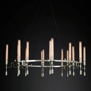 Fontanelle Round Chandelier 58" - Zonesus