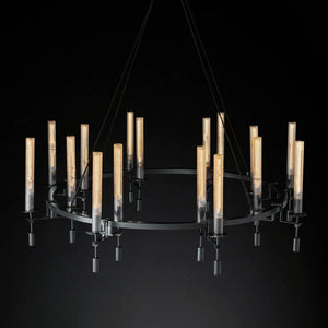 Fontanelle Round Chandelier 58" - Zonesus