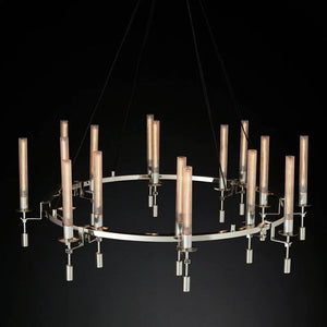 Fontanelle Round Chandelier 58" - Zonesus