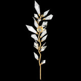 Addison 58" Gold&Silver Crystal Sconce - Zonesus