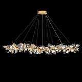 Addison 71" Round Crystal Chandelier - Zonesus