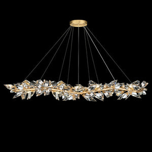Addison 71" Round Crystal Chandelier - Zonesus