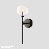 Glass Global Wall Sconce 19" 20" - Zonesus