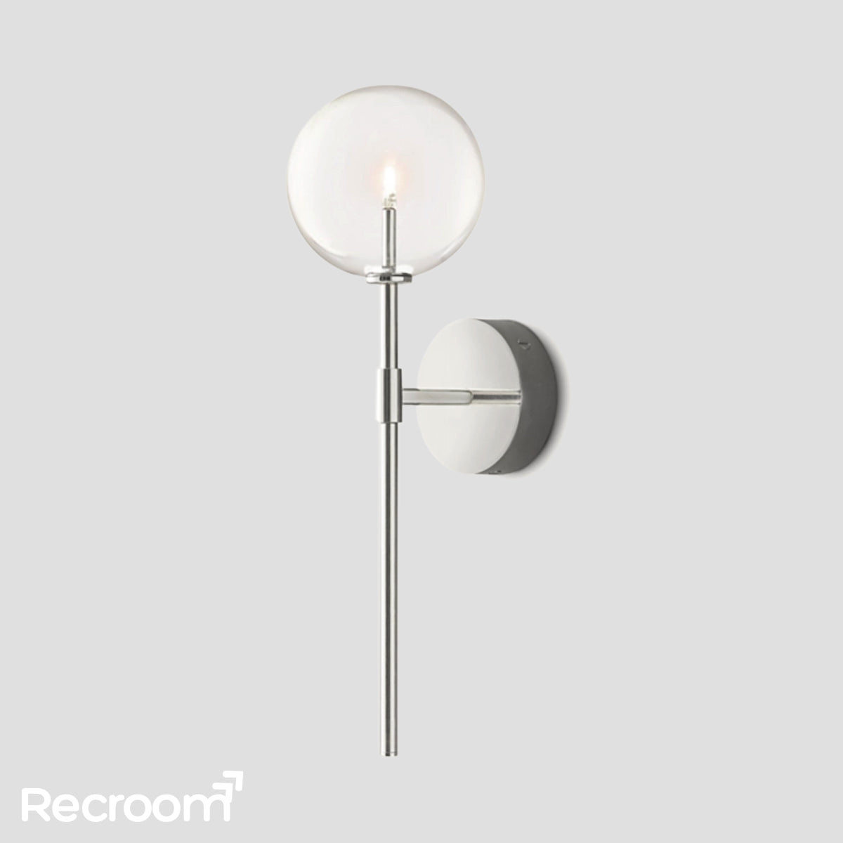 Glass Global Wall Sconce 19" 20" - Zonesus