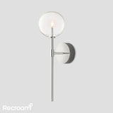 Glass Global Wall Sconce 19" 20" - Zonesus