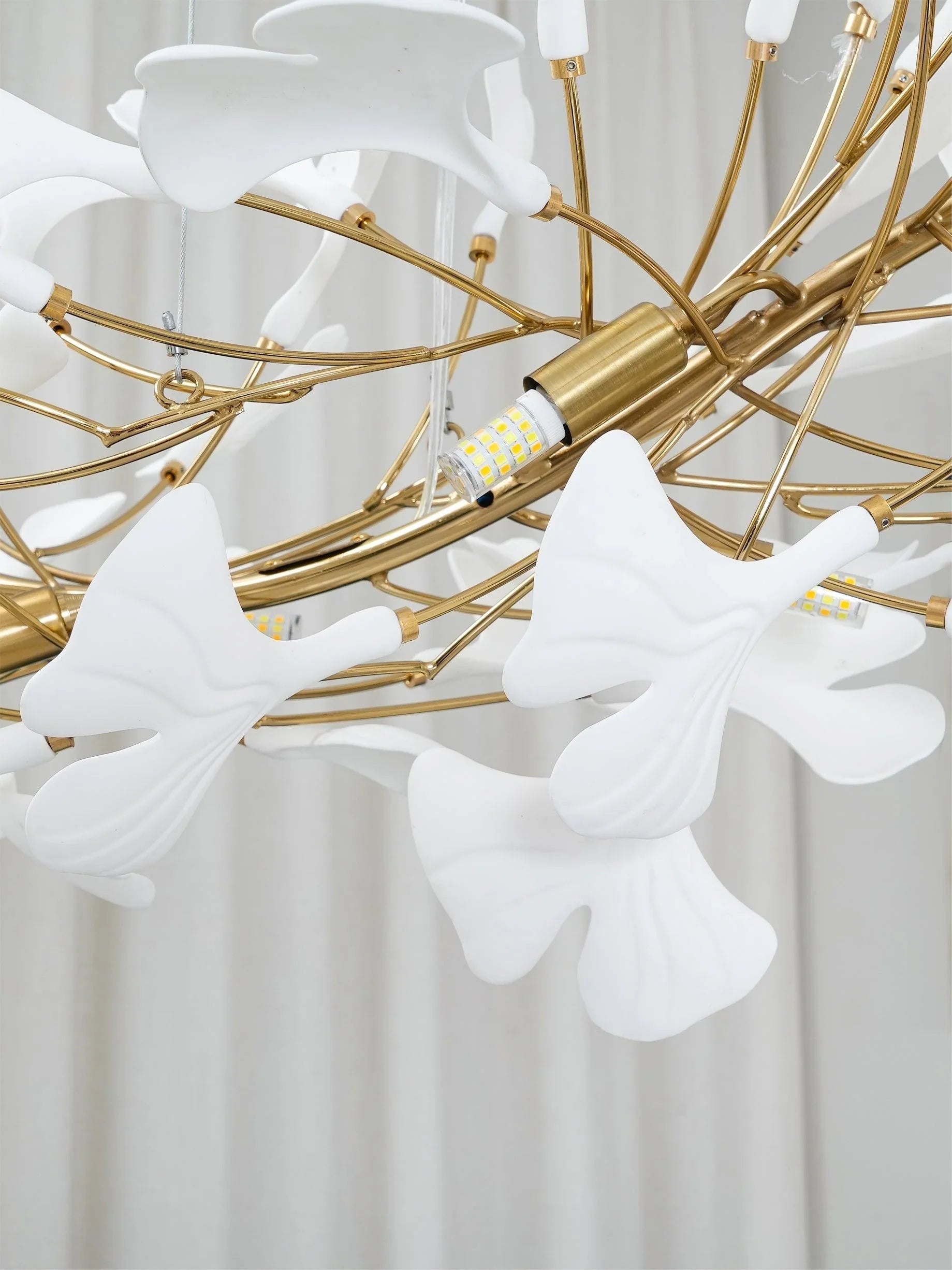 Ceramic Ginkgo B Chandelier - Zonesus