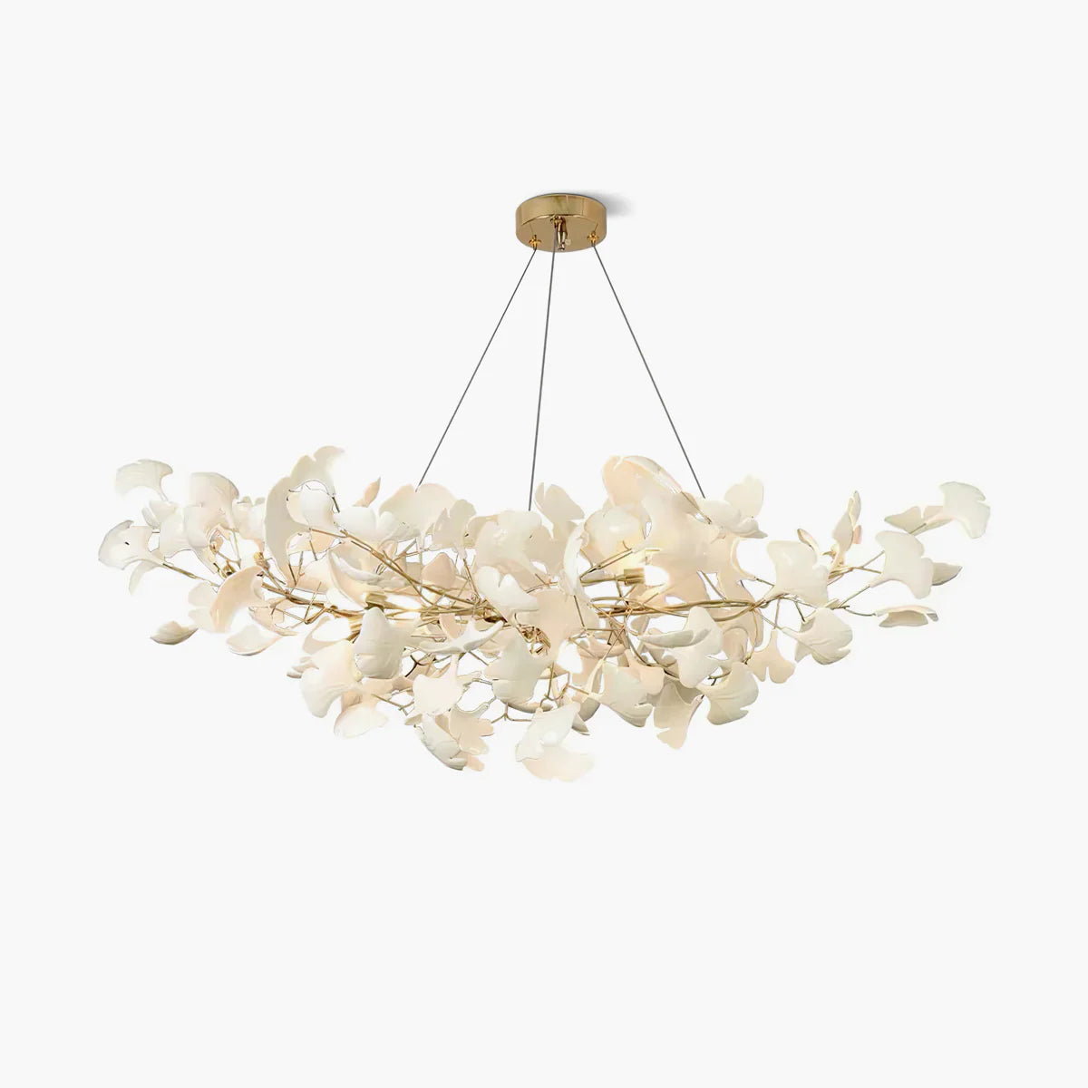 Ceramic Ginkgo B Chandelier - Zonesus