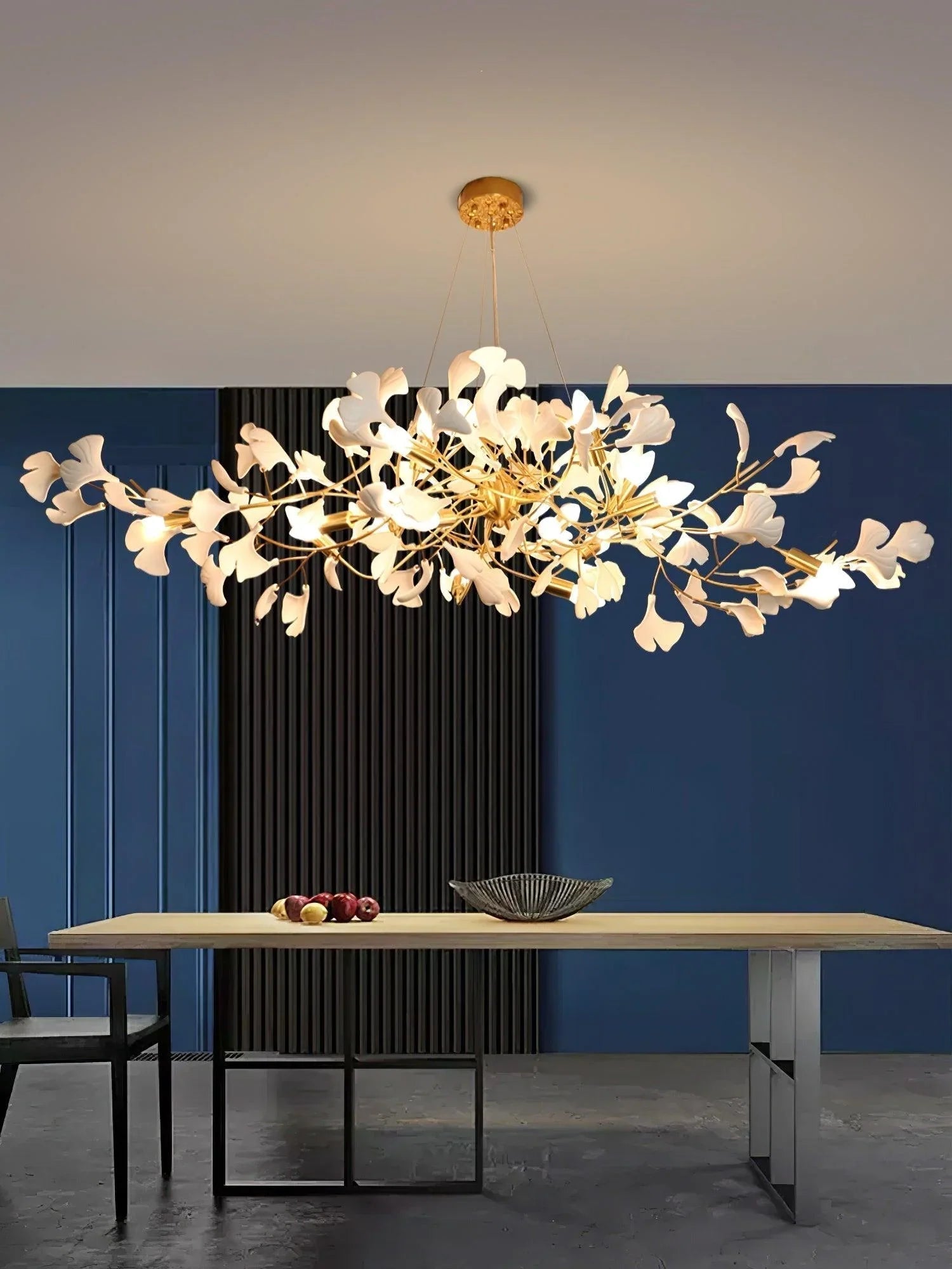 Ceramic Ginkgo B Chandelier - Zonesus