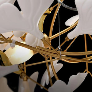 Ceramic Ginkgo B Chandelier - Zonesus