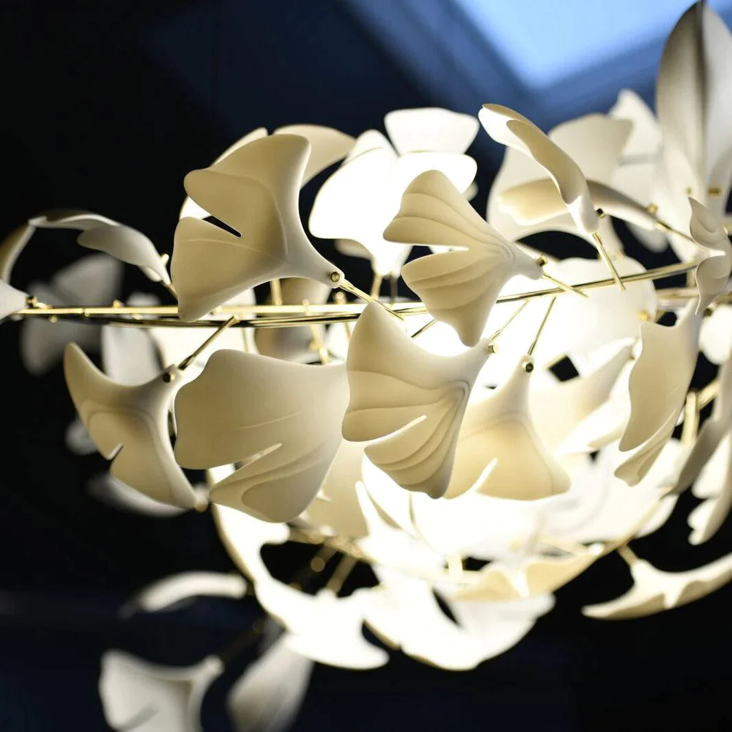 Ceramic Ginkgo B Chandelier - Zonesus