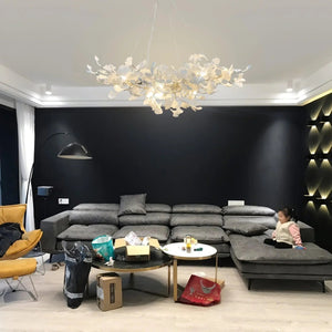 Ceramic Ginkgo B Chandelier - Zonesus