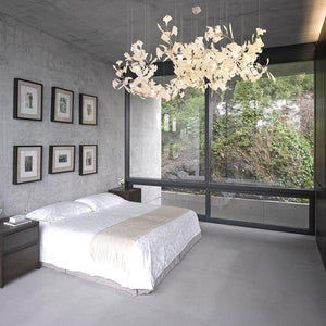 Ceramic Ginkgo B Chandelier - Zonesus