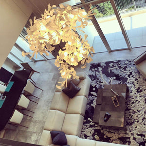 Ceramic Ginkgo B Chandelier - Zonesus